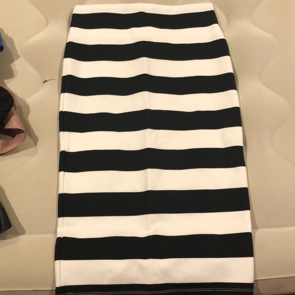 Black and White Skirt